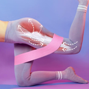 Kit 3 Faixas Elásticas de Resistência 3 Intensidades para Exercícios