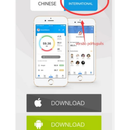 Balança De Gordura Corporal Conexão Digital Bluetooth Bateria Recarregável Embutida
